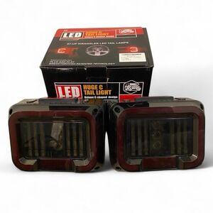 Jeep Wrangler LED Huge C Tail Light 07-2016 LED Tail Lamps‎  C-Shaped design